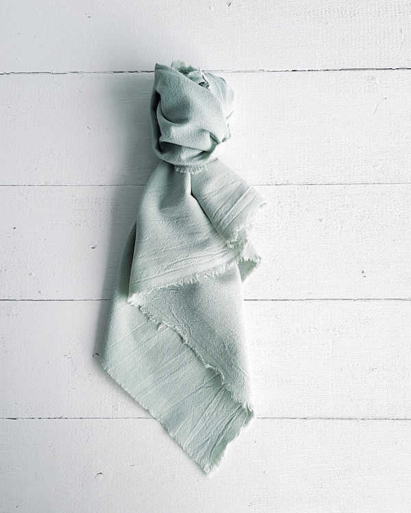 Dipinto Frayed Napkin - Sage